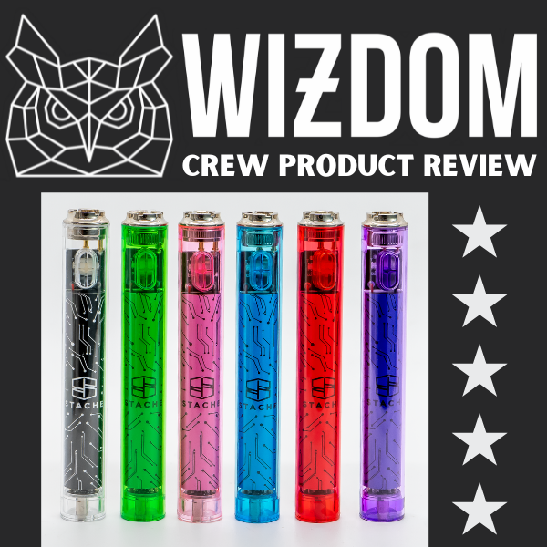 Wizdom Crew Product Review: Transparent 510 Battery from Stache
